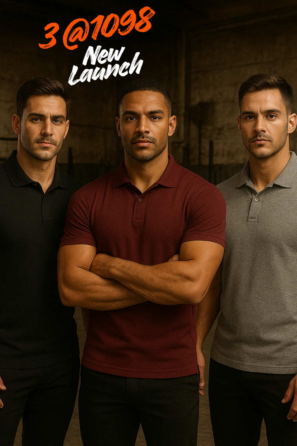 Buy 3 Polo Tshirt @ 1098 BMG