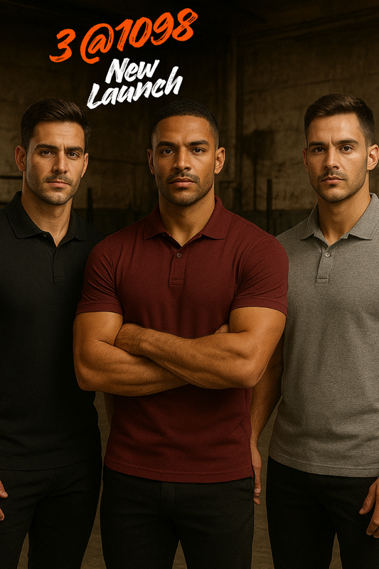 Buy 3 Polo Tshirt @ 1098 BMG